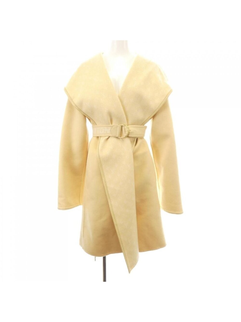 Louis Vuitton Signature Double Face Hooded Wrap Coat